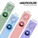 4 Pack Waterproof Airtag Holders with Keychain