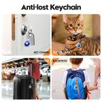 4 Pack Waterproof Airtag Holders with Keychain
