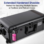 TSA Approved Travel Locks - Pink, 1 Pack