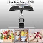 Digital Luggage Scale with LCD Display 110lb