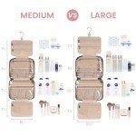 Pink Hanging Toiletry Bag for Travel Accessories