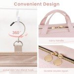 Pink Hanging Toiletry Bag for Travel Accessories