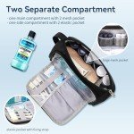 Compact Water-Resistant Toiletry Bag for Travel