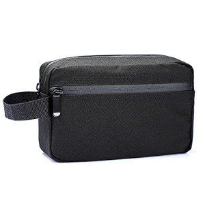 Men's Travel Toiletry Bag Organizer - Black