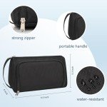 Compact Water-Resistant Toiletry Bag for Travel