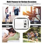 TSA Approved Clear Toiletry Bag Set – 3 Pcs