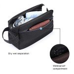 Men's Travel Toiletry Bag Organizer - Black