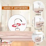 Pink Large Toiletry Bag with Hanging Hook