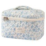 Floral Makeup Bag for Travel and Organizing