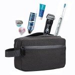 Men's Travel Toiletry Bag Organizer - Black