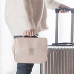 Yeegras Travel Toiletry Bag with Hook - Beige