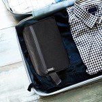 Men's Travel Toiletry Bag Organizer - Black