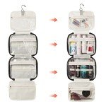 LACATTURA Women's Travel Makeup Organizer Bag