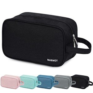 Men’s Travel Toiletry Bag – Black Dopp Kit
