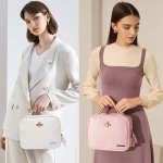 LACATTURA Women's Travel Makeup Organizer Bag