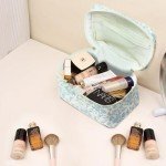 Floral Makeup Bag for Travel and Organizing