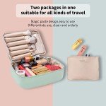 Green Travel Makeup and Toiletry Bag for All