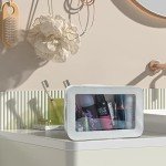 Clear TSA Approved Makeup & Toiletry Bag - C-Beige