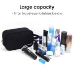 Men’s Travel Toiletry Bag – Black Dopp Kit