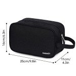 Men’s Travel Toiletry Bag – Black Dopp Kit