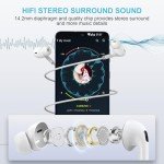 2 Pack for Apple Earbuds Wired, 3.5mm Headphones with Mic [MFi Certified] Volume Control HiFi Stereo Compatible with Chromebook iPhone 6 6s iPad Galaxy S10 Switch Portable CD Player