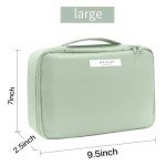 Green Travel Makeup and Toiletry Bag for All