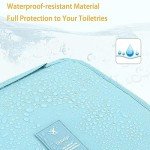 Water-Resistant Hanging Toiletry Bag for Women