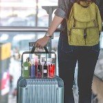 3 Pack Clear Travel Bags for Toiletries & Makeup