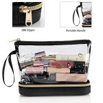Clear Travel Makeup Bag - TSA Approved Organizer