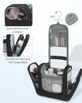 Water-Resistant Hanging Toiletry Bag for Travel