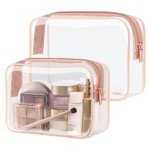 Travel-Ready TSA Approved Clear Toiletry Bag Set
