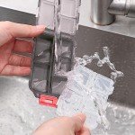 Travel Pill Organizer - 10 Compartment Case in Gray