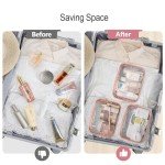 Travel-Ready TSA Approved Clear Toiletry Bag Set