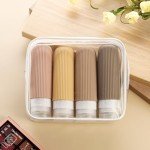 4-Pack TSA Approved Travel Toiletry Bottles