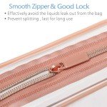 Travel-Ready TSA Approved Clear Toiletry Bag Set