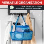 Portable Mesh Shower Caddy Bag for Travel