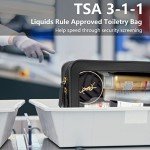 Clear TSA Makeup Bag for Travel Essentials