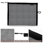 4-Pack Travel Mesh Makeup & Toiletry Bags