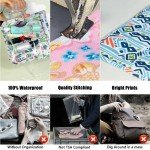 TSA Approved Clear Travel Toiletry Bag Set