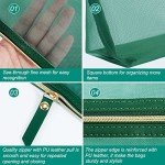 3-Pack Travel Makeup Mesh Bags with Zippers