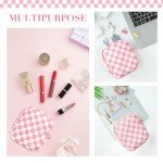 Cute Pink Mini Makeup Bag for Purse