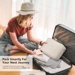 Mossio Portable Toiletry Bag with Hook - Beige