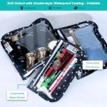 TSA Approved Clear Travel Toiletry Bag Set