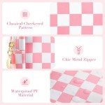 Cute Pink Mini Makeup Bag for Purse