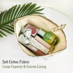 Floral Makeup Bag for Travel and Purse