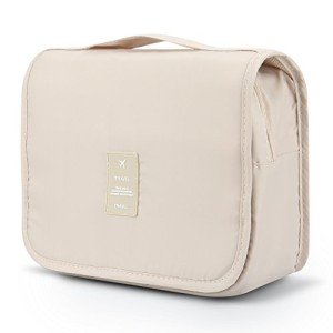 Mossio Large Hanging Toiletry Bag - Beige