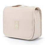 Mossio Large Hanging Toiletry Bag - Beige