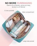 Compact Travel Makeup Bag - Water-Resistant Pouch