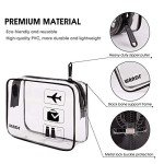 TSA Approved Clear Travel Toiletry Bags - 2 Pack