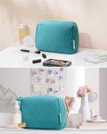 Compact Travel Makeup Bag - Water-Resistant Pouch